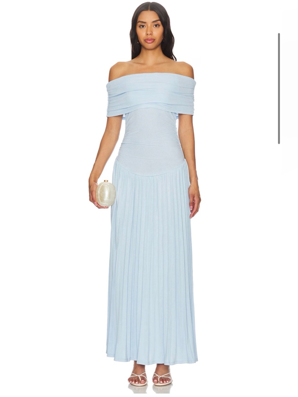 LIONESS Field Of Dreams Dress in Light Blue